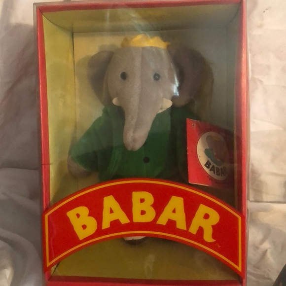 stuffed babar